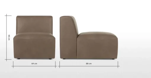 Asiento Modular Juno – Marrón