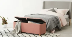 Banco Burcot – Rosa y gris