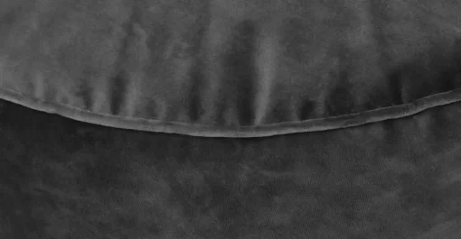 Cojín de Suelo de Terciopelo Lux – Gris