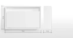 Escritorio de Pared Stretto – Blanco