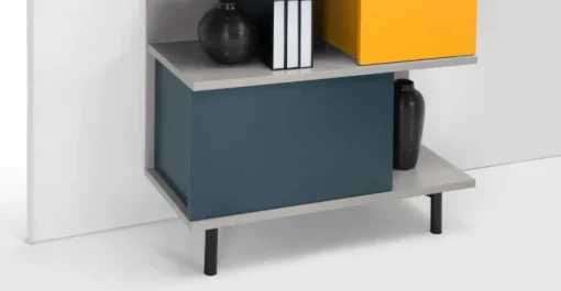 Estantería alta Fowler – Multicolor