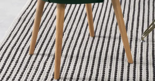 Juego de 2 sillas de comedor Lule – Terciopelo verde pino y roble