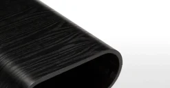 Mesa auxiliar con almacenaje Hooper – Negro
