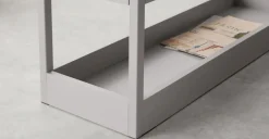 Mesa auxiliar Yumi – Azul y gris