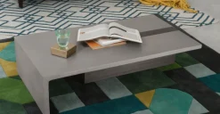 Mesa de Centro Claus – Gris Hormigón