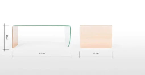 Mesa de Centro Hesta – Rosa