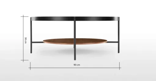 Mesa de Centro Kameko – Nogal