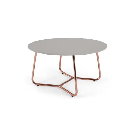 Mesa de Centro Nyla – Gris y cobre