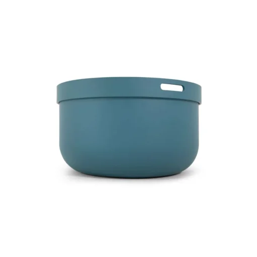 Mesa de Centro Ziv – Azul y Nogal