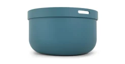 Mesa de Centro Ziv – Azul y Nogal