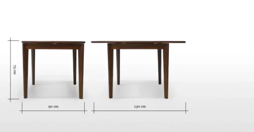 Mesa de Comedor Monty – Fresno Oscuro