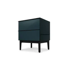 Mesa de noche Silas – Azul cerceta