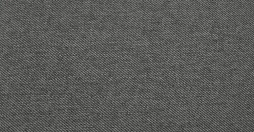 Puf Cuadrado Hetherington – Gris con Base Níquel