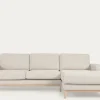 Seccional con Chaise Longue a la Derecha Mihaela – Blanco