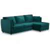 Seccional con Chaise Longue a la Derecha Milner – Azul Cerceta