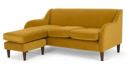 Seccional con Chaise Longue a la Derecha Helena – Cúrcuma