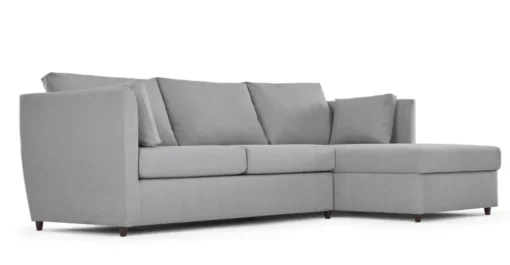 Seccional con Chaise Longue a la Derecha Milner – Gris Granito