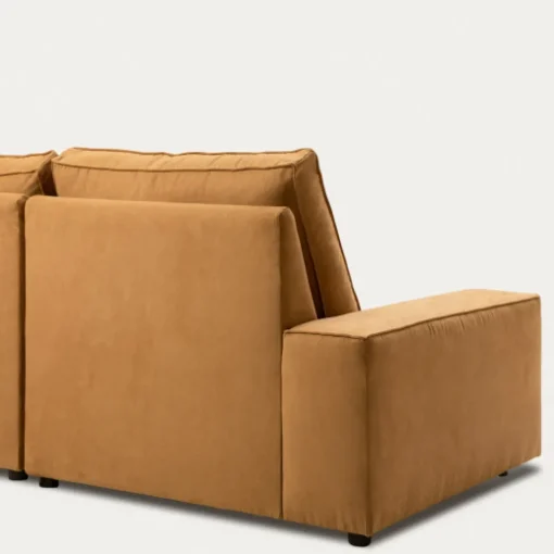 Seccional con Chaise Longue a la Derecha Loft – Camel
