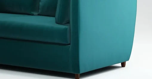Seccional con Chaise Longue a la Derecha Milner – Azul Cerceta