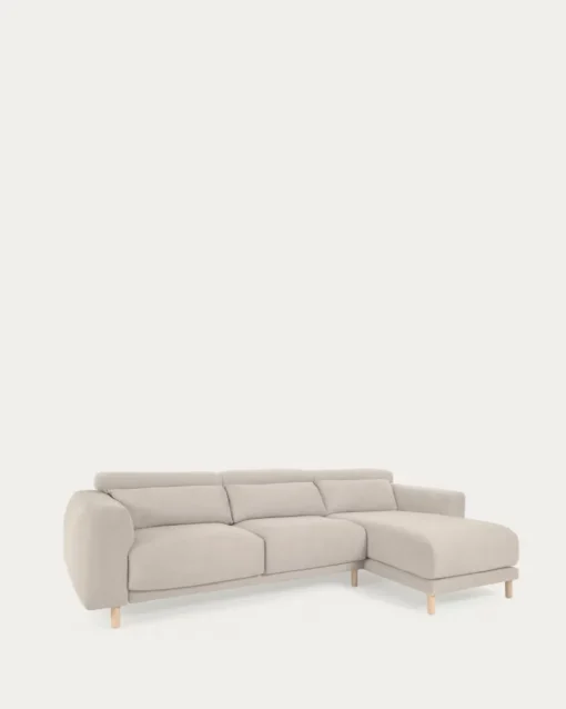 Seccional con Chaise Longue a la Derecha Singa – Crudo