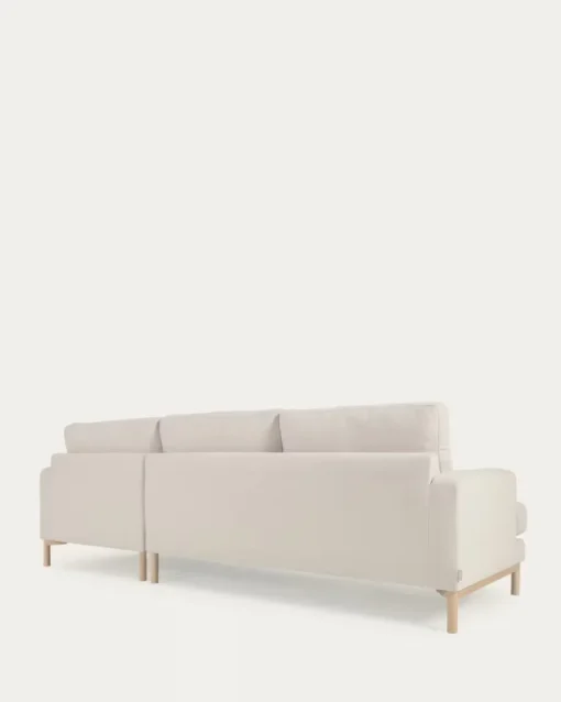 Seccional con Chaise Longue a la Derecha Mihaela – Blanco