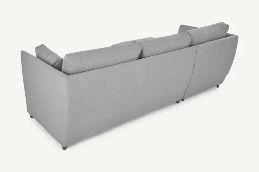Seccional con Chaise Longue a la Derecha Milner – Gris Granito