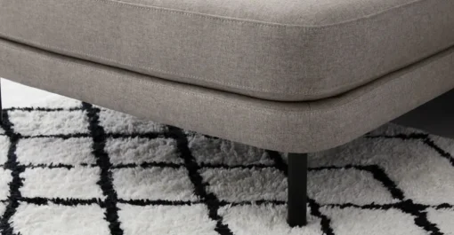 Seccional con Chaise Longue a la Izquierda Herman – Gris Manhattan