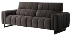 Sofá 3 Cuerpos Hampton – Negro