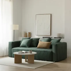 Sofá 3 Cuerpos Livorno – Verde