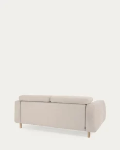 Sofá 3 Cuerpos Singa – Blanco
