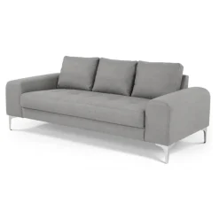 Sofá 3 cuerpos Vittorio – Gris Perla