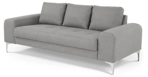 Sofá 3 cuerpos Vittorio – Gris Perla