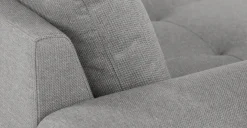 Sofá 3 cuerpos Vittorio – Gris Perla