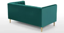 Sofá de 2 Cuerpos Amicie – Azul Espuma de Mar