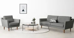 Sofá de 3 Cuerpos Walker – Gris