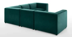 Sofá Modular de 5 Cuerpos Juno – Azul Espuma de Mar