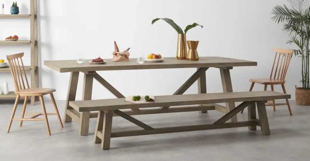 Banco extra grande Iona – Madera de pino