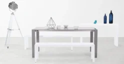 Banco grande Bramante – Blanco