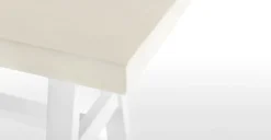 Banco Grande de Jardín Edson – Blanco