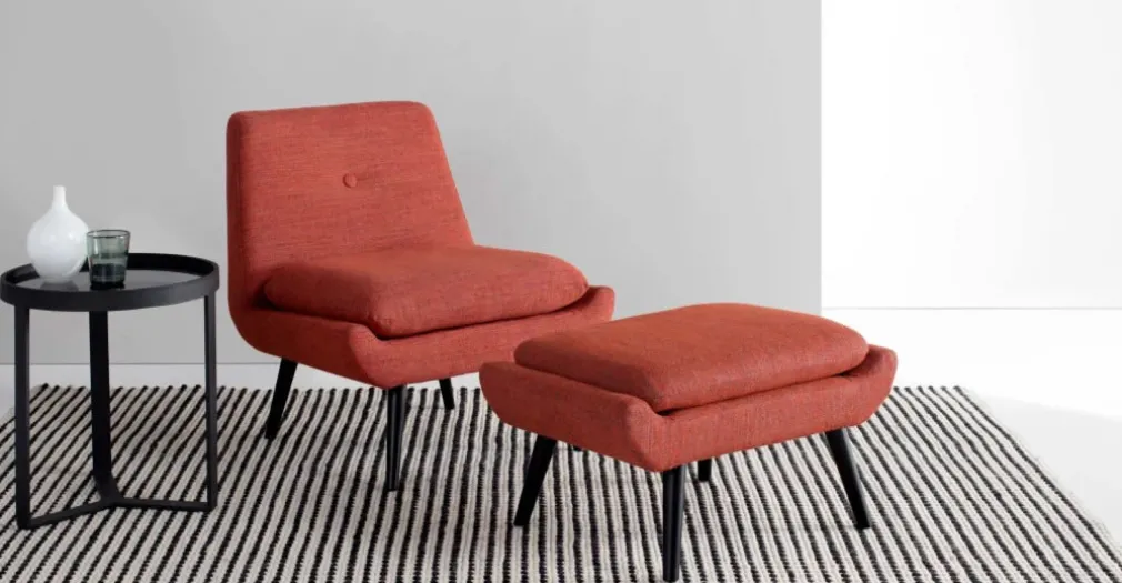 Butaca Jonny – Naranja Moteado