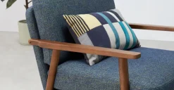 Butaca Acento Lars – Azul Revival