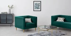 Butaca Amicie – Azul Espuma de Mar