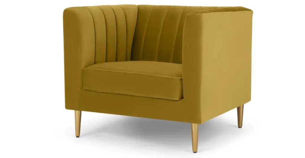 Butaca Amicie – Dorado Vintage