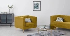 Butaca Amicie – Dorado Vintage