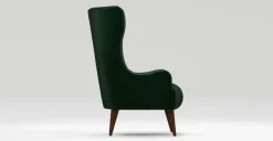 Butaca Bodil – Verde Botella