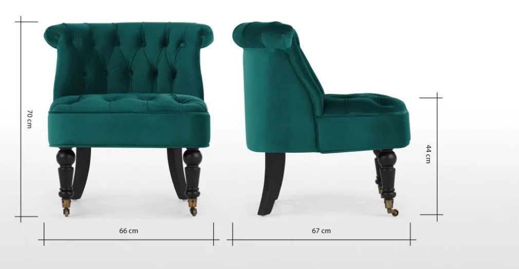 Butaca Bouji – Azul Espuma de Mar