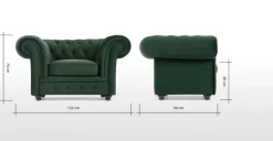 Butaca Branagh – Verde Pino