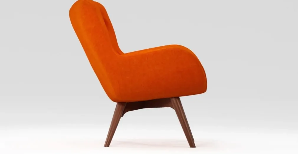 Butaca Doris – Naranja Cítrico