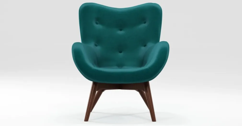 Butaca Doris – Azul Cerceta