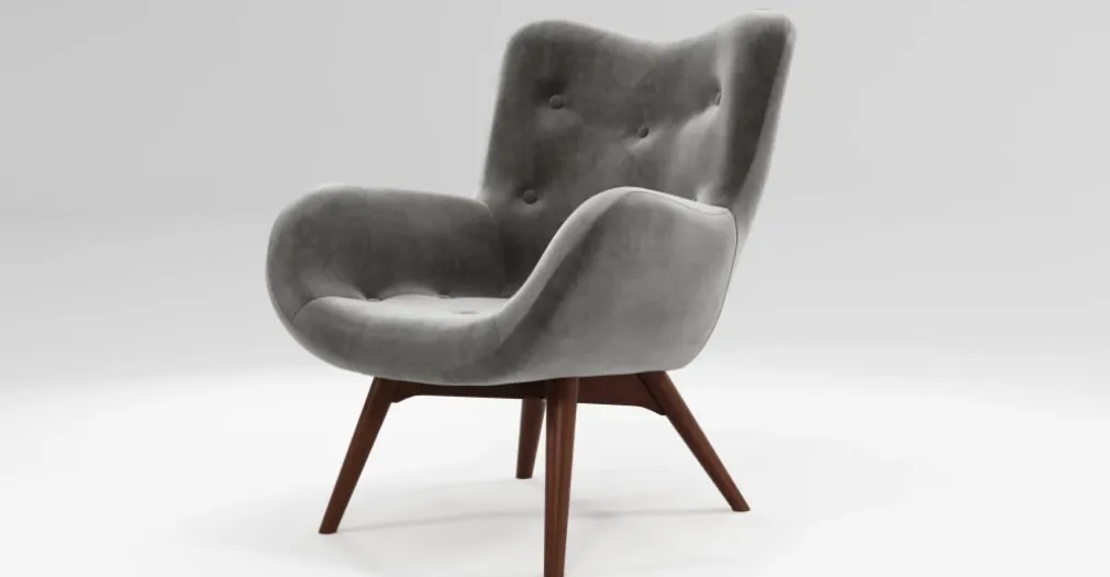 Butaca Doris – Gris Acero